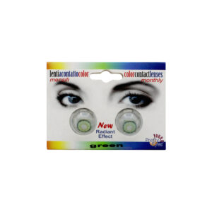 PRETTY MONTHLY CONTACT LENS RADIANT EFFECT GREEN