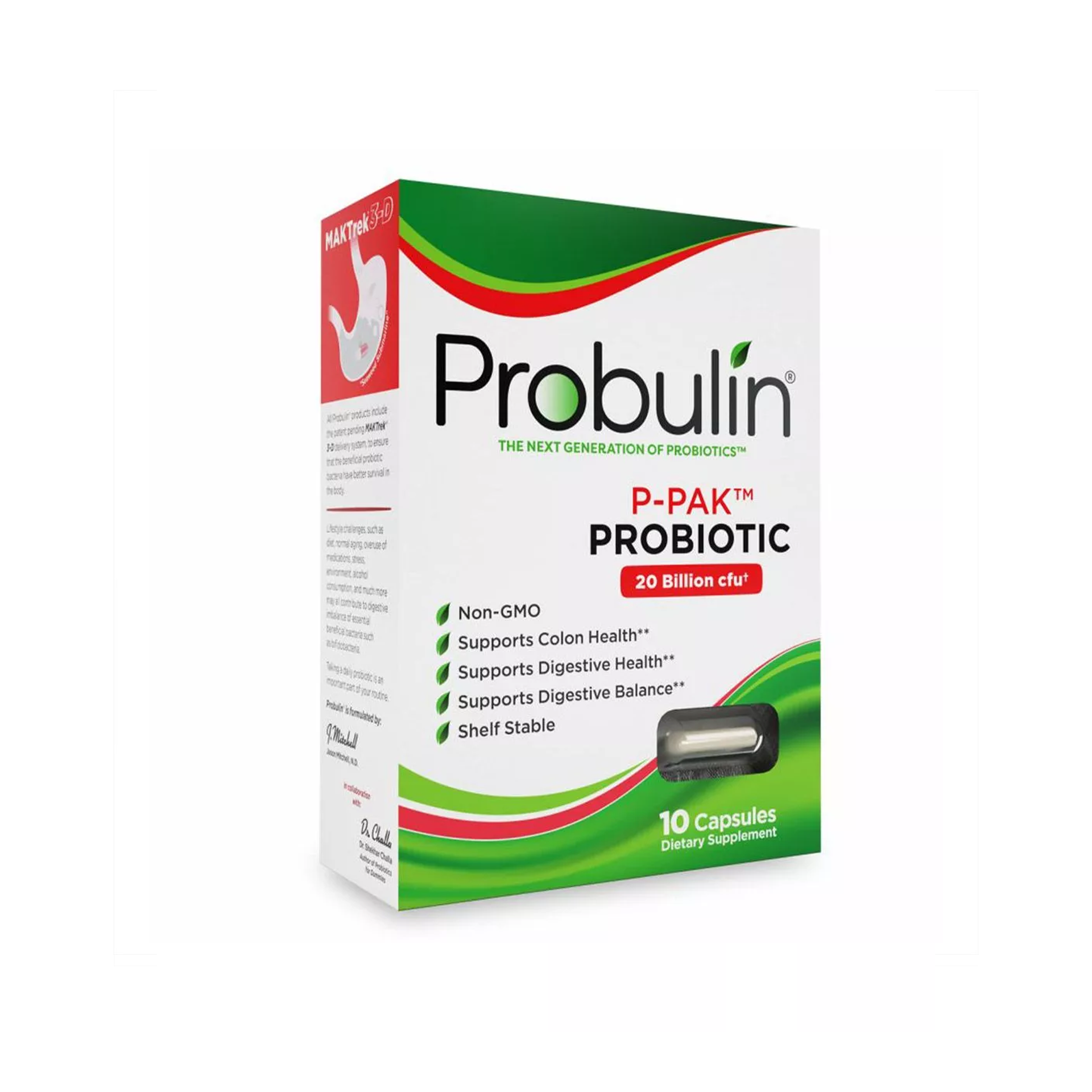PROBULIN P-PAK PROBIOTIC CAP 10S