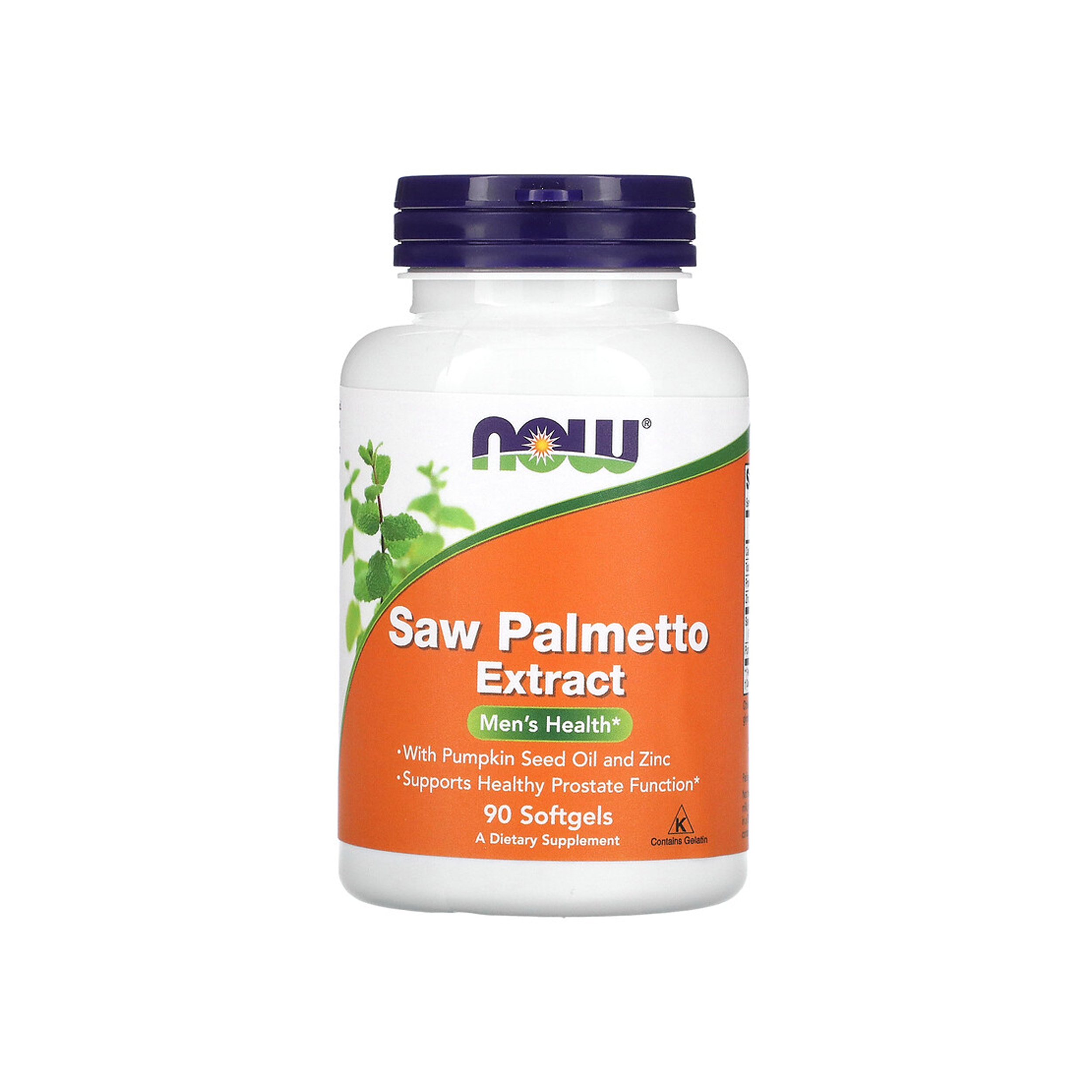 NOW SAW PALMETTO EXTRACT 80 MG SGEL 90S