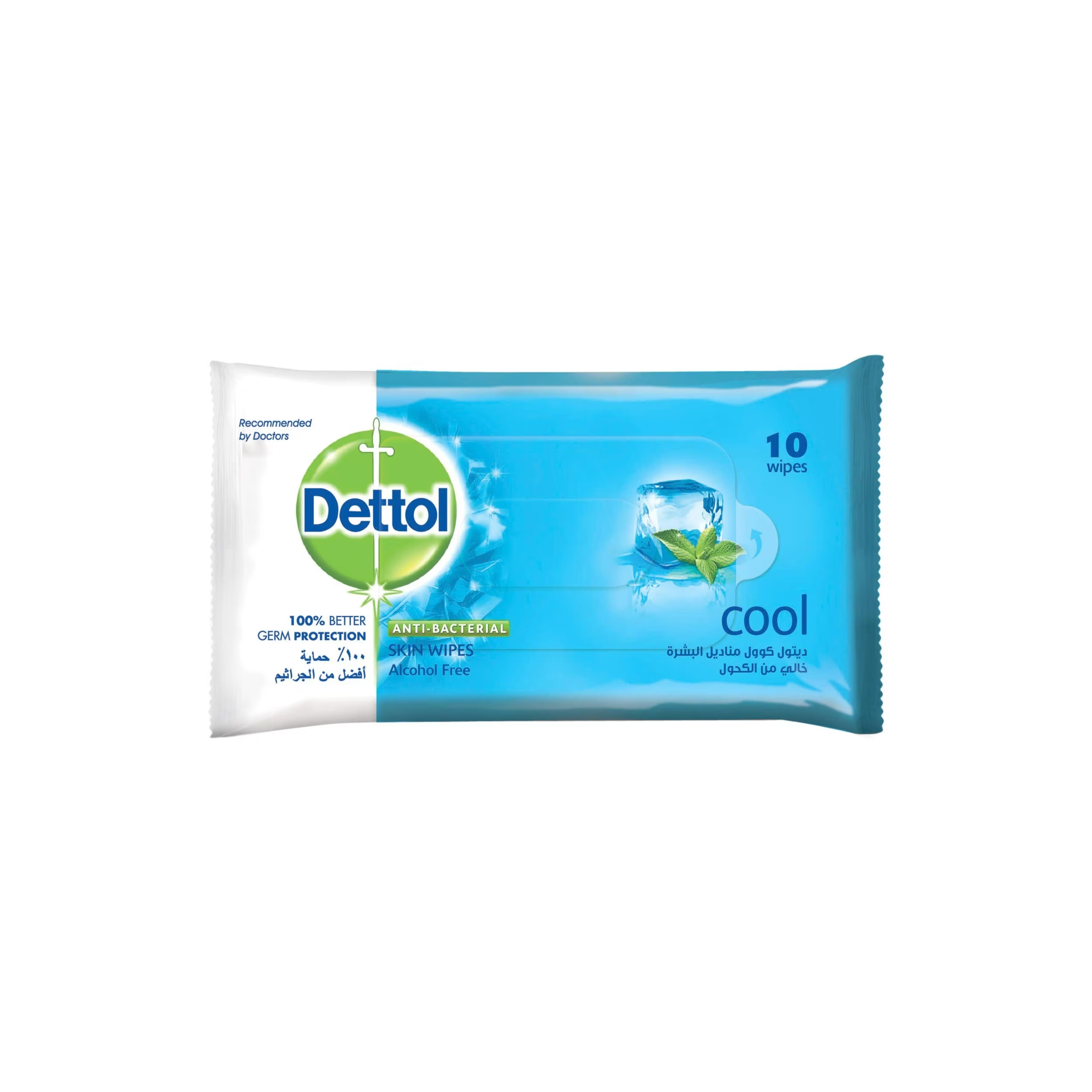 DETTOL WIPES COOL 10S